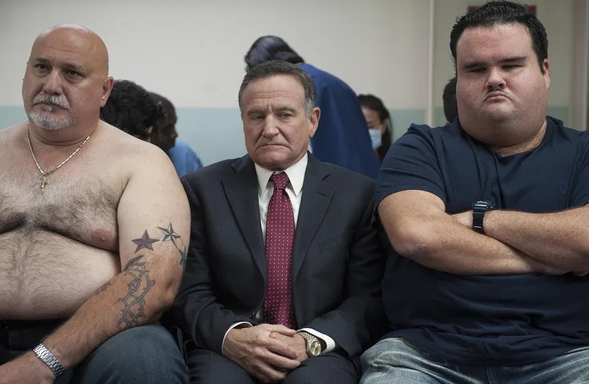 Actor Robin Williams The Angriest Man In Brooklyn (2014) movie