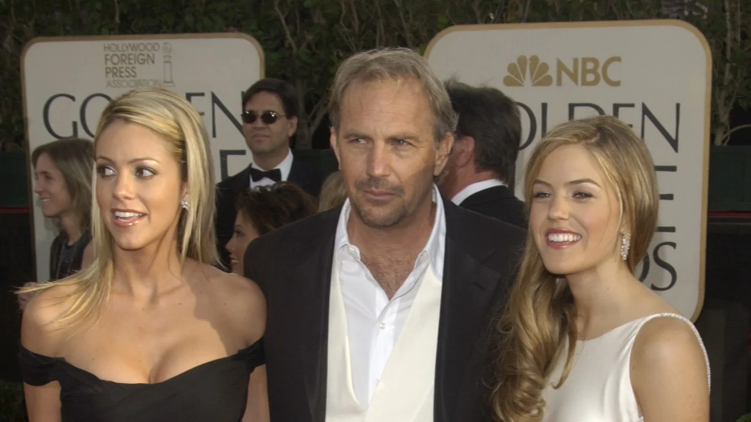 Lily Costner, Kvein Costner and Christine Baumgarten in 2004